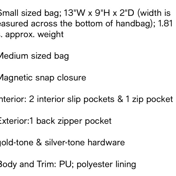 I.N.C Black Quilted Clutch with Chain - Picture 3 of 3